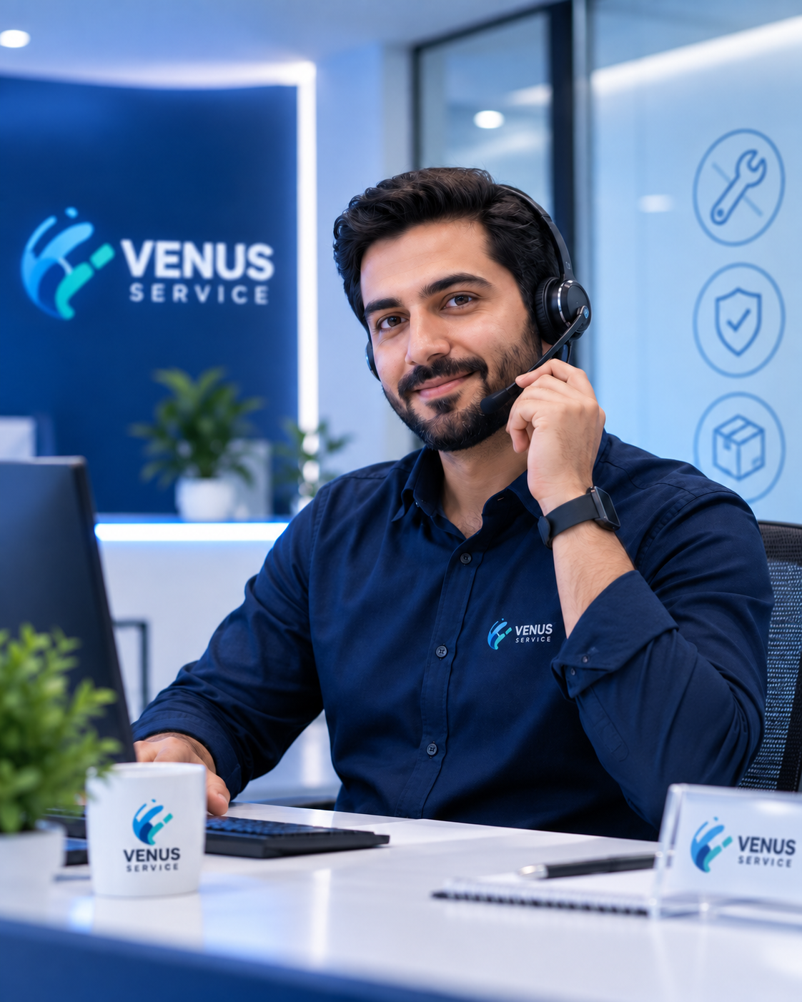 کارشناس پذیرش خدمات ونوس سرویس